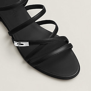 Lullaby sandal - Black | Hermès Mainland China